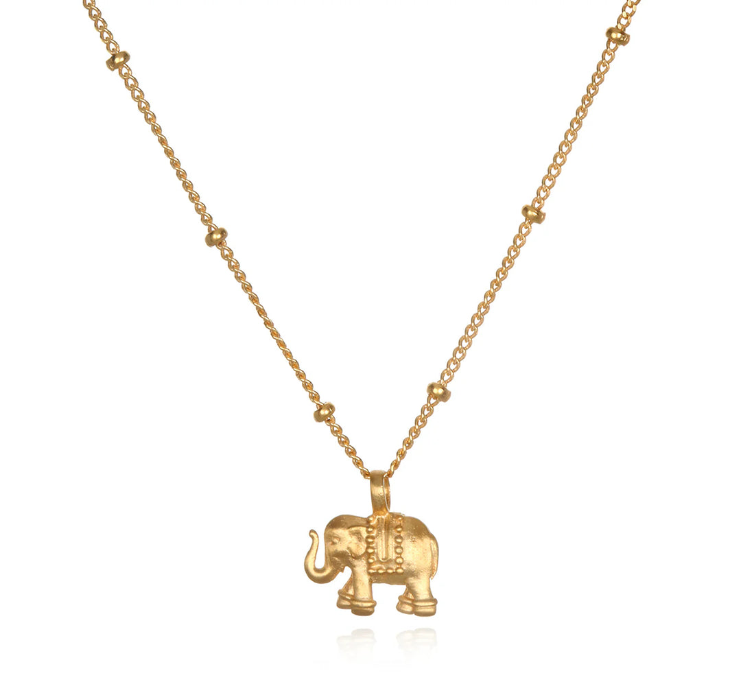 Golden Elephant Necklace