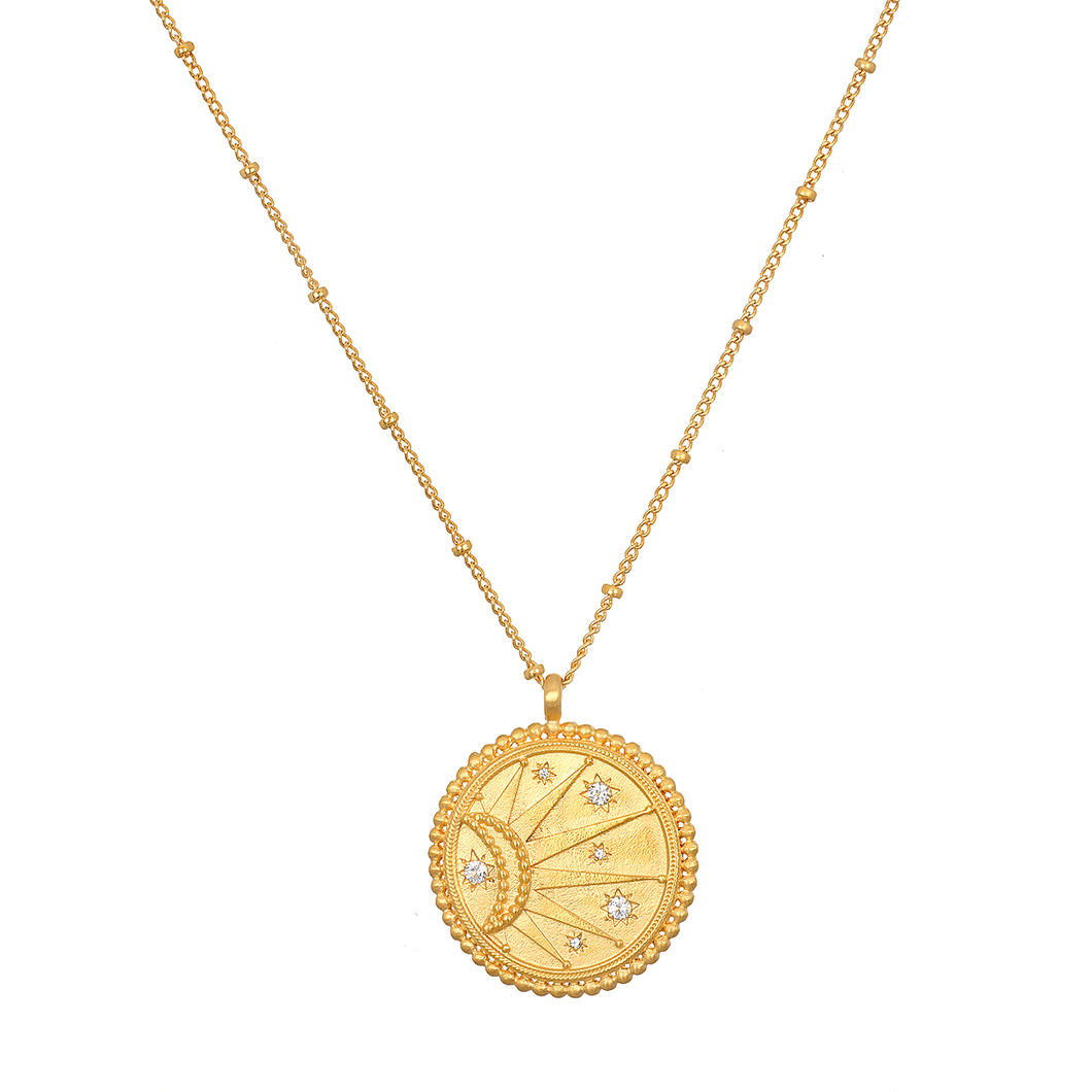 Gold Plated First Light Necklace
