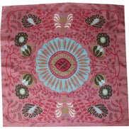 Silk Scarf - Mini Marushka Pink Pink