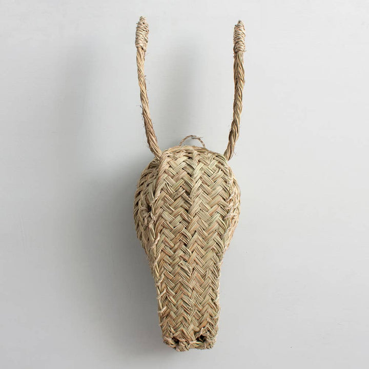Woven Animal Head, Donkey
