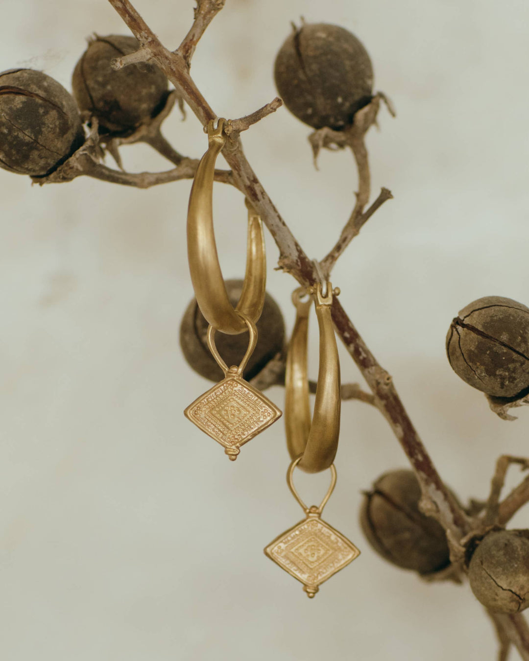 Kya Hoops - Brass