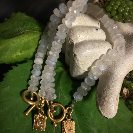 Divine Knowing Moonstone Bracelet