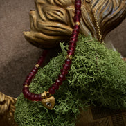 Healing Heart Red Onyx Heart Bracelet