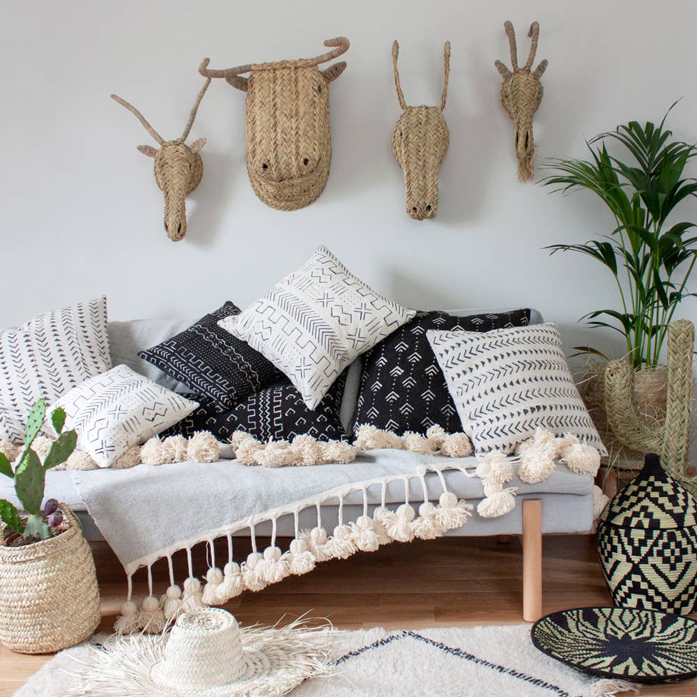 Woven Animal Head, Donkey