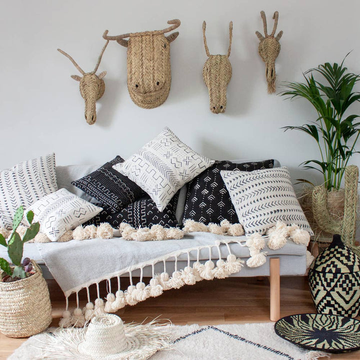 Woven Animal Head, Donkey