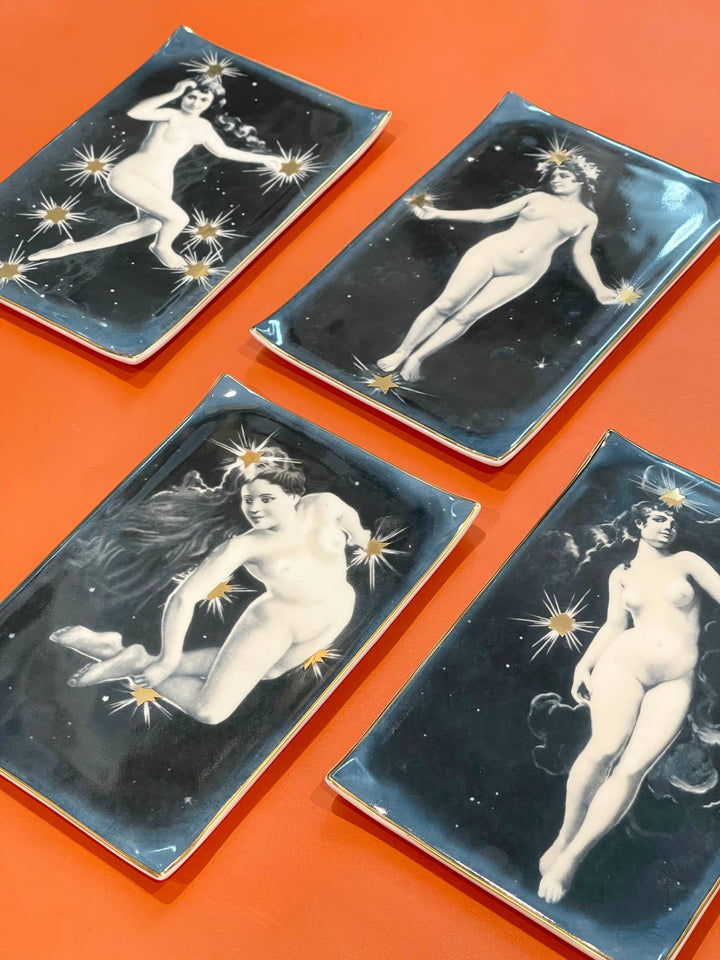 Star Lady Constellation Ceramic Tray