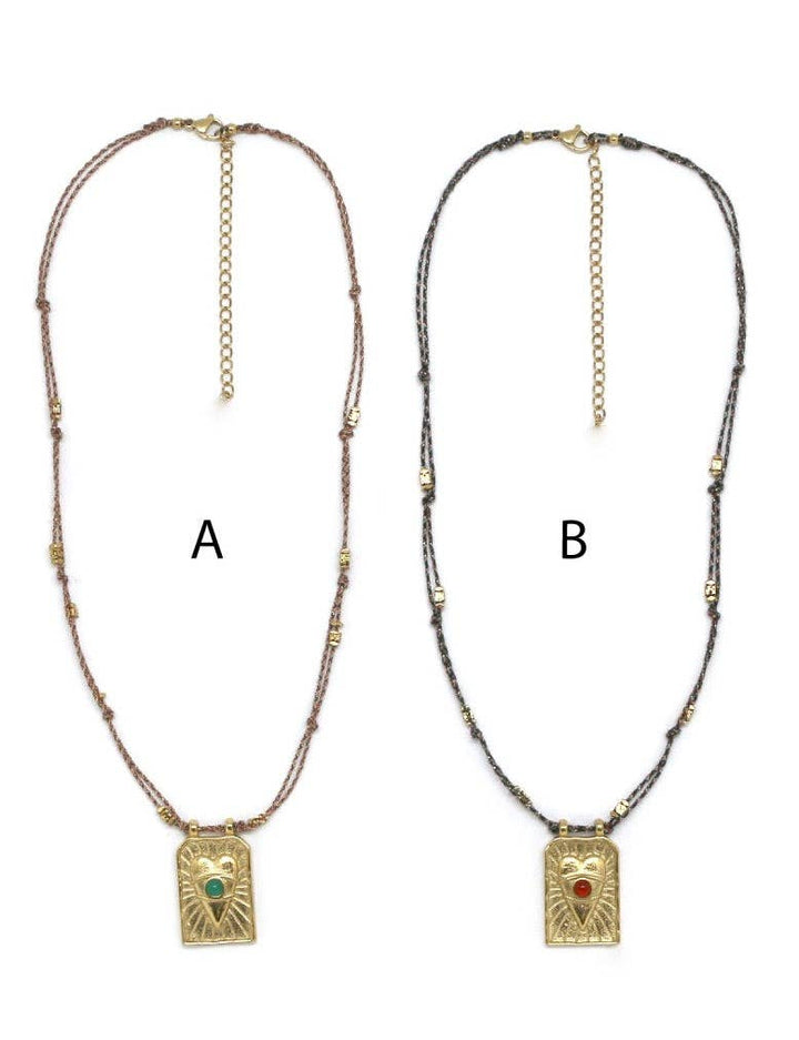Delicate Gold Heart Charm Necklace