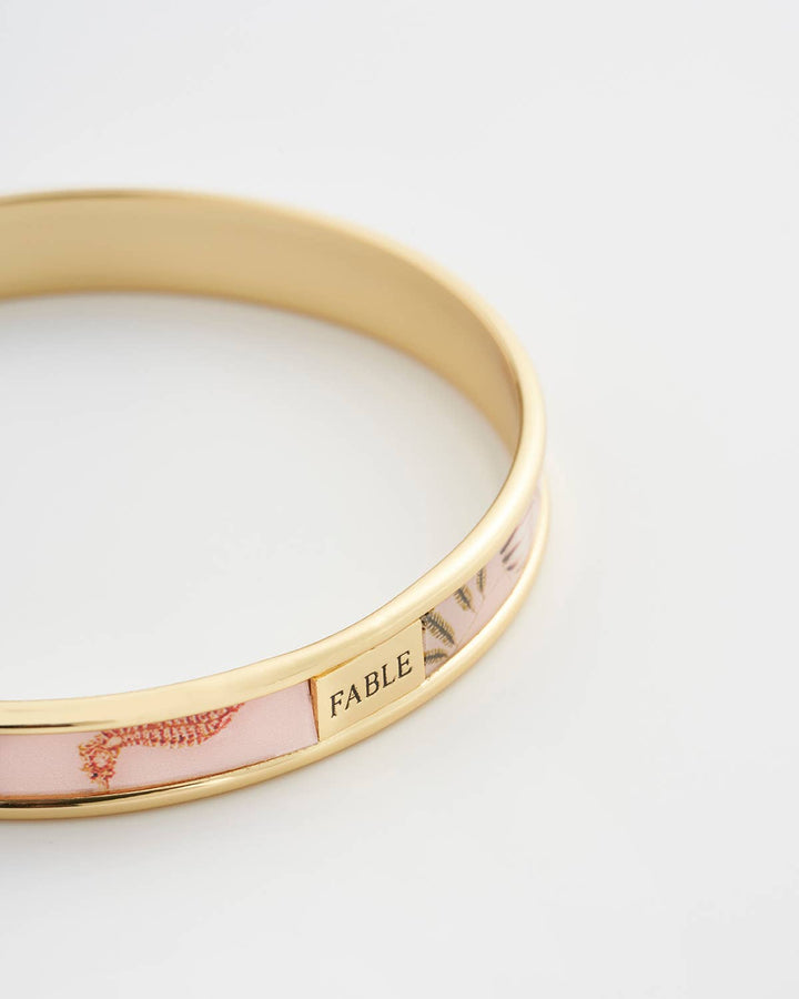 Whispering Sands Printed Bangle -Pink