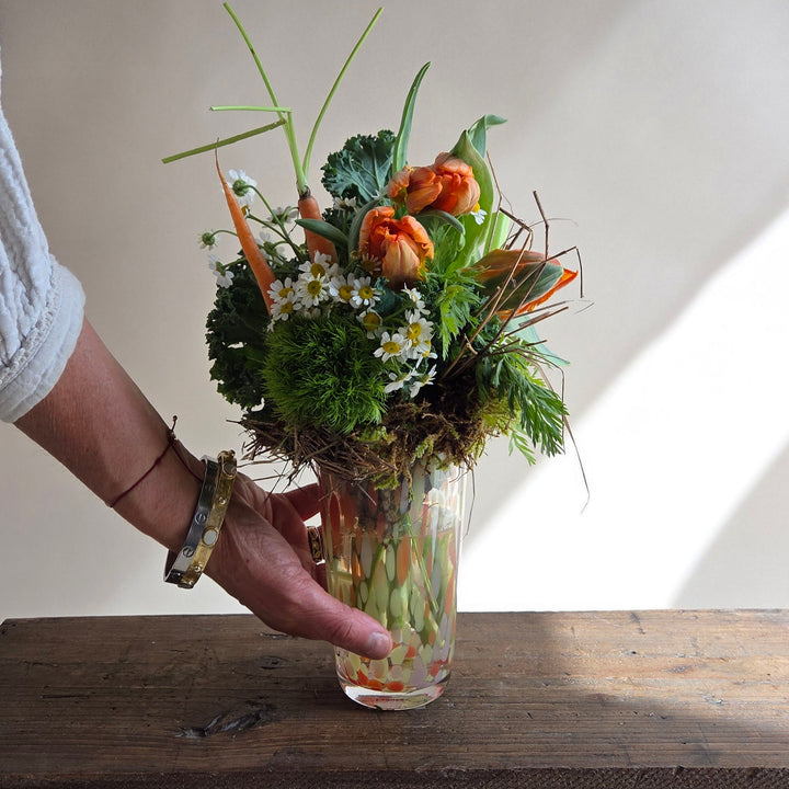 Petite French Glass Arrangements