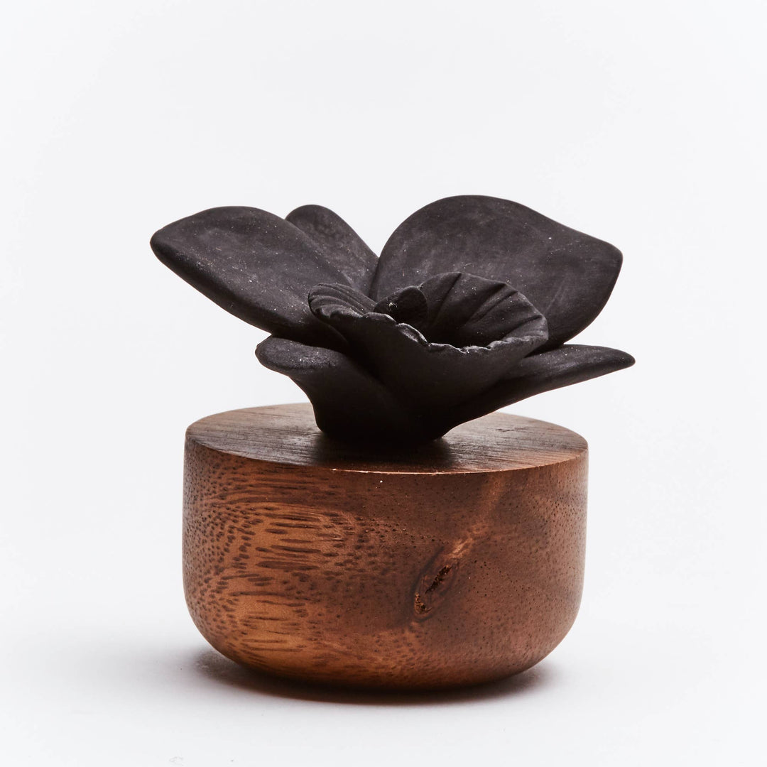 French Porcelain Diffuser - Orchid, Black