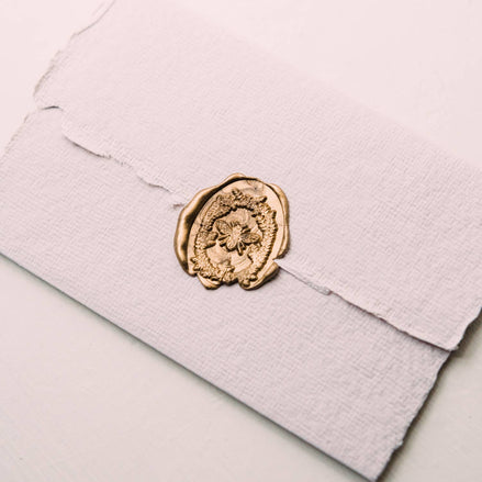 Gardenia Wax Seal Stamp