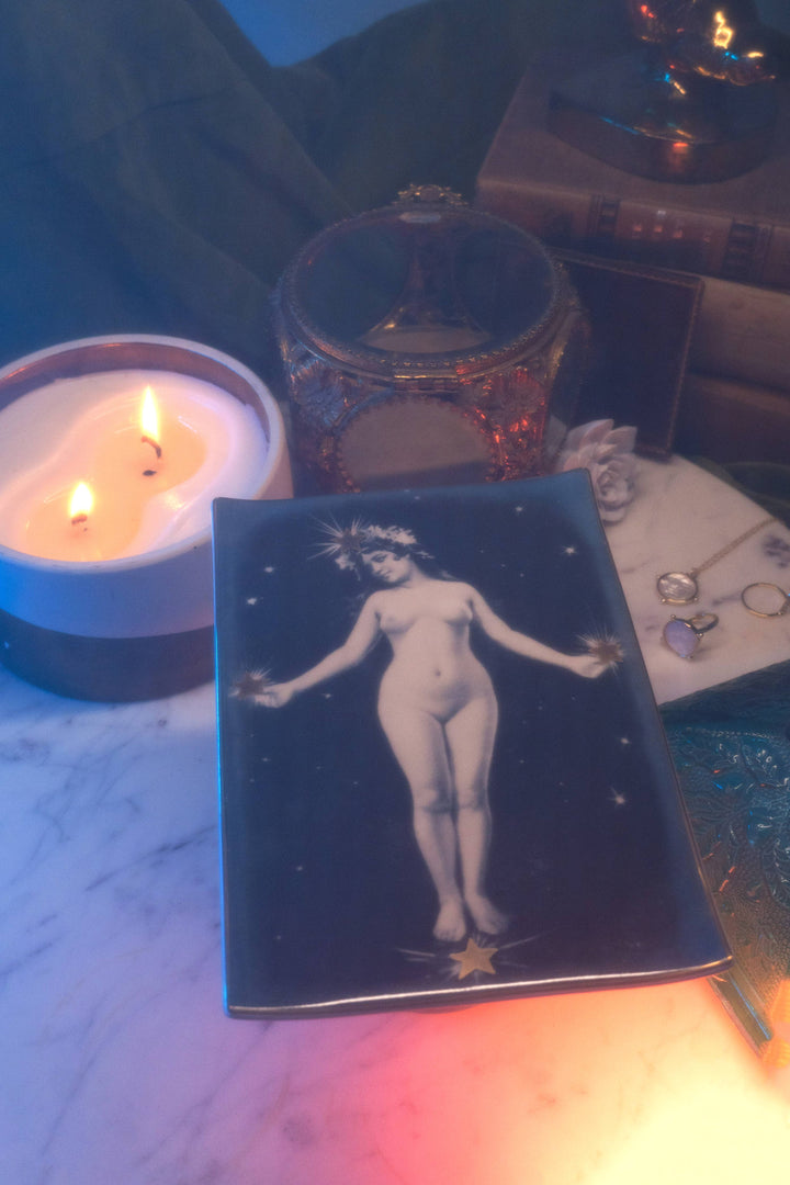 Star Lady Constellation Ceramic Tray