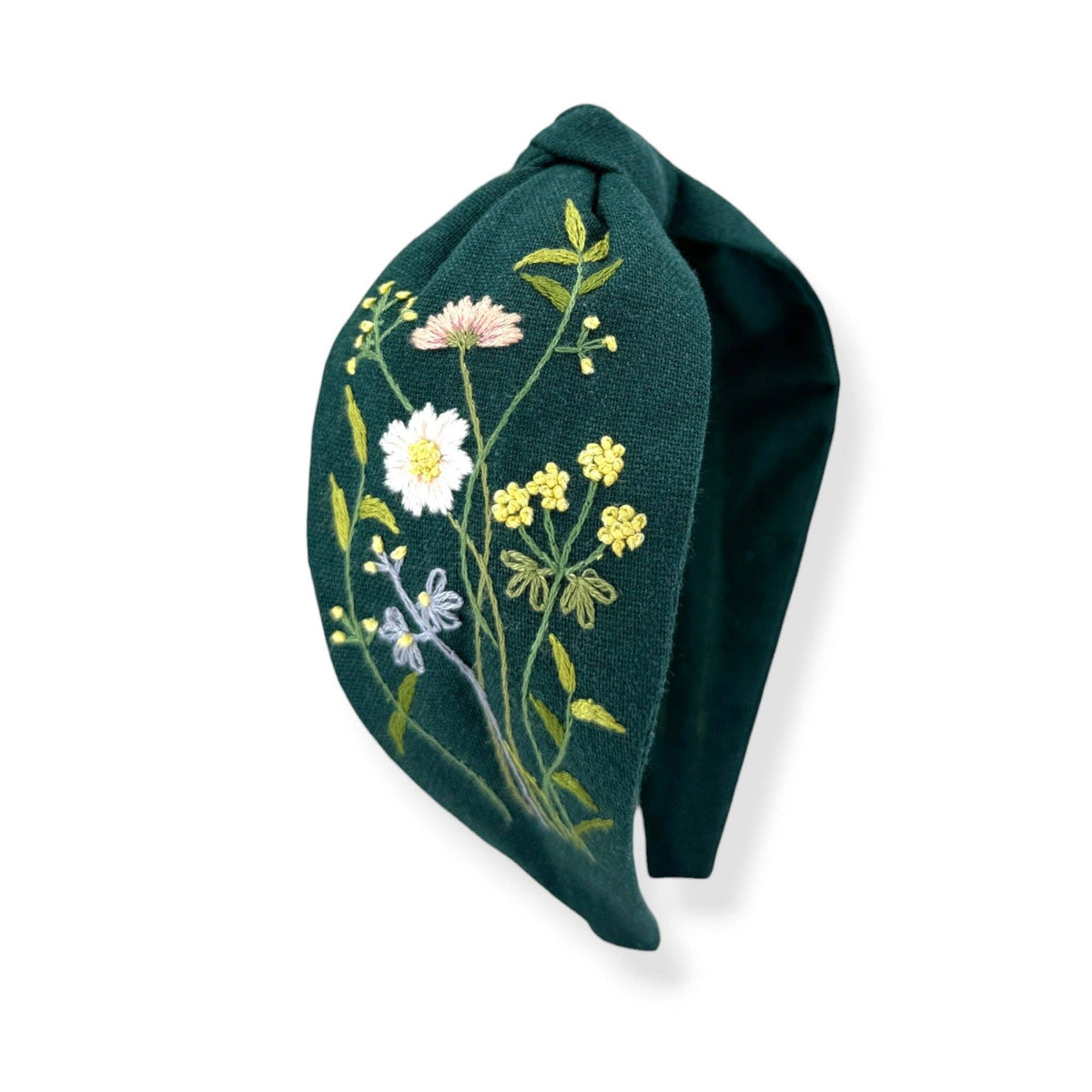 Forest Muse Hand Embroidered Headband