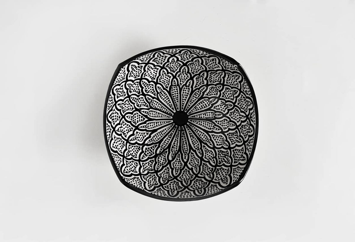 Moroccan Safi Ceramic Nesting Bowls