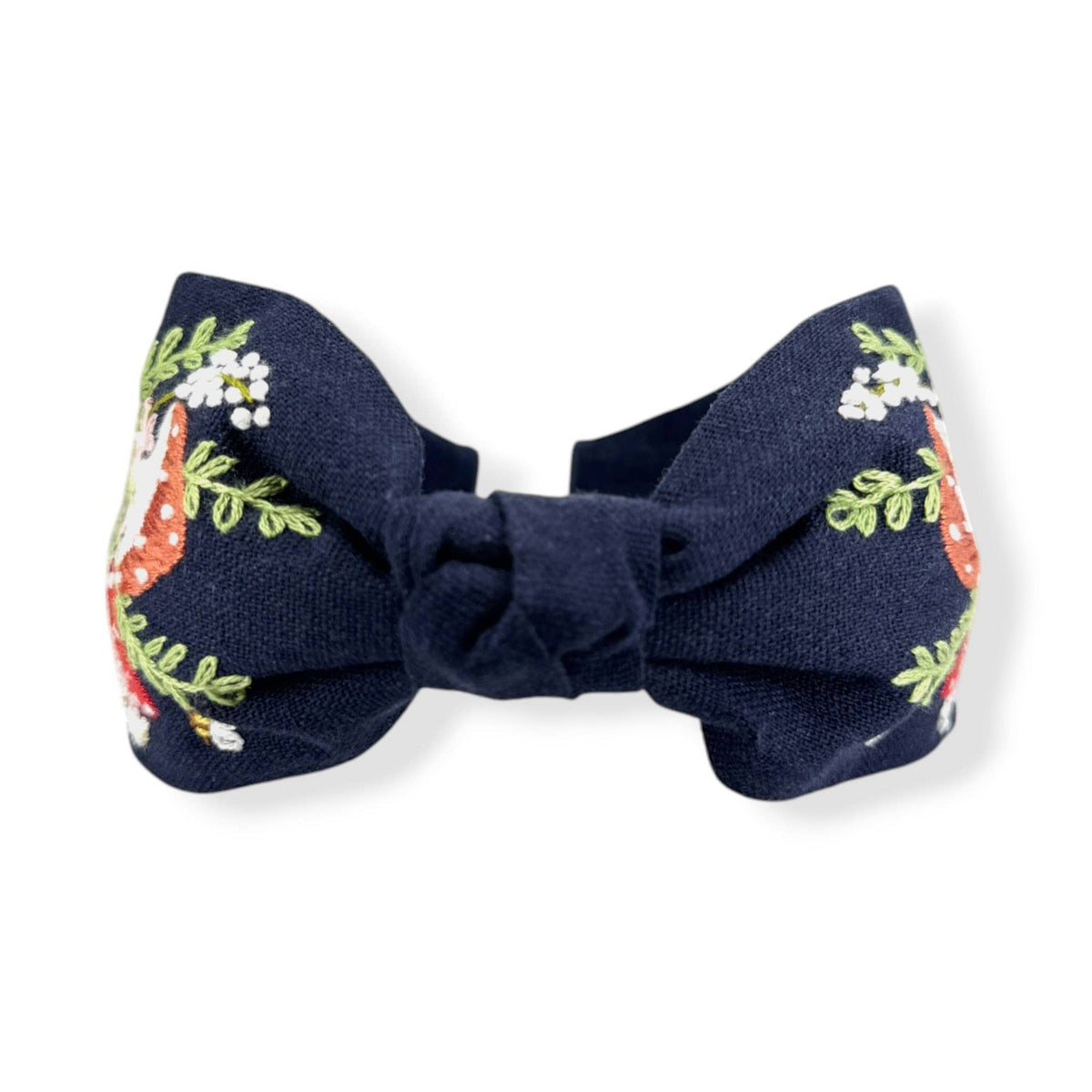 Midnight Forest Hand Embroidered Headband
