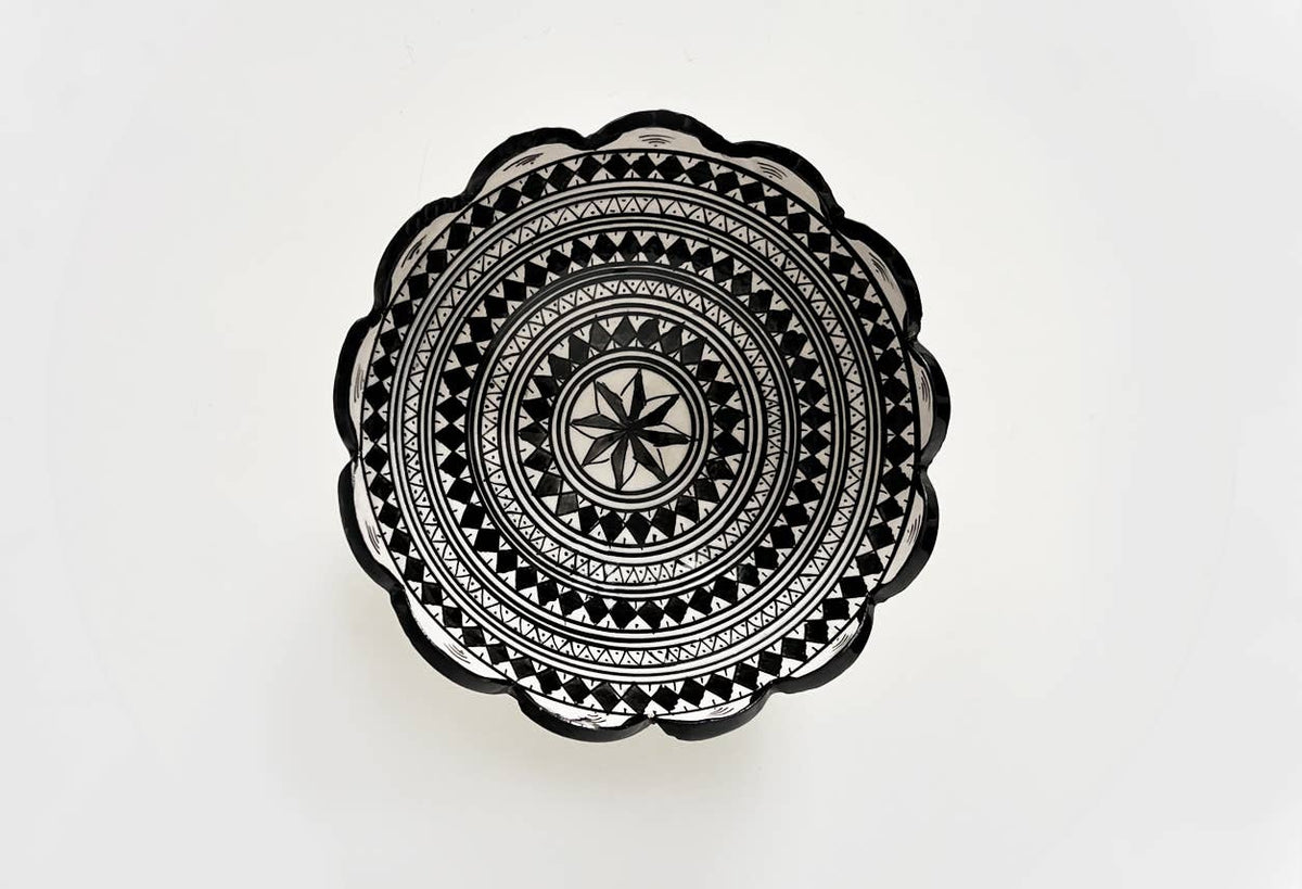 Moroccan Safi Ceramic Nesting Bowls