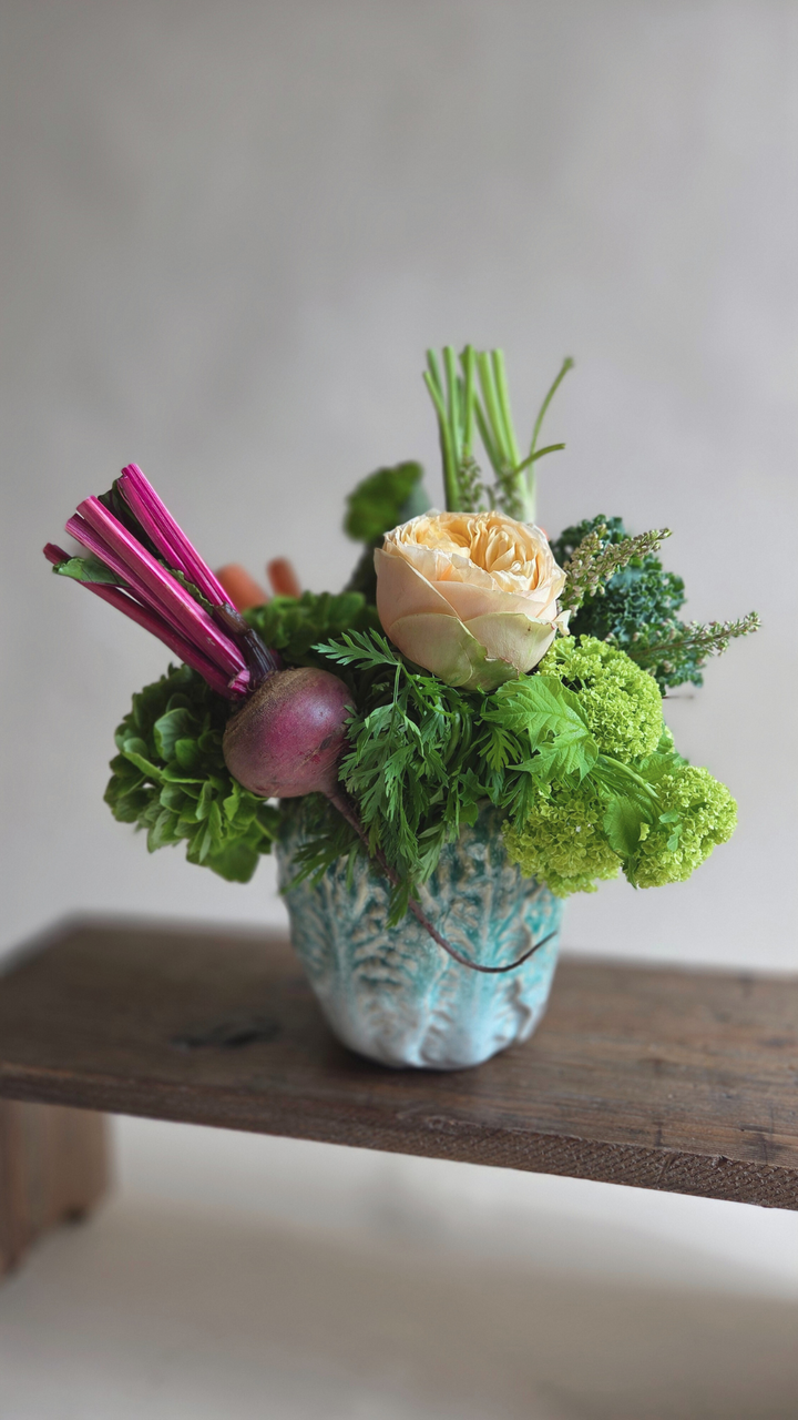 Le Fleuriste du Potager Centerpiece