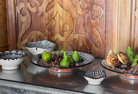Moroccan Safi Ceramic Nesting Bowls