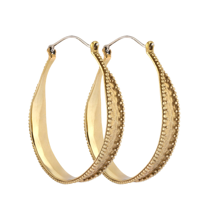 Indra Hoops - Brass