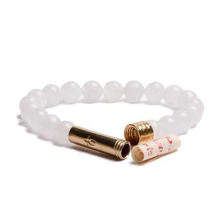 Polished Moonstone Intention Bracelet