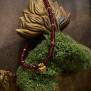 Healing Heart Red Onyx Heart Bracelet
