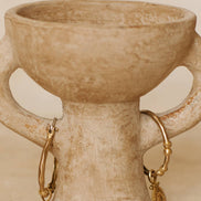 Kavani hoops - brass 
