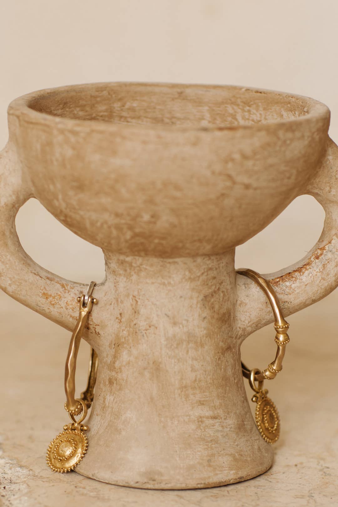 Kavani hoops - brass 