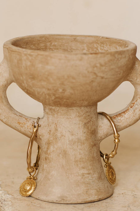 Kavani hoops - brass 