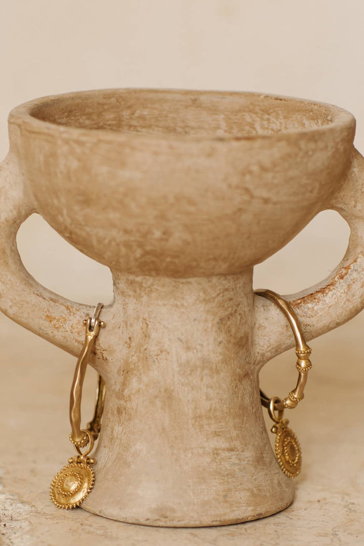 Kavani hoops - brass 