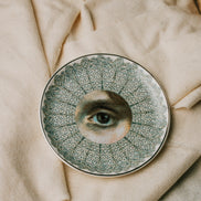 Secret Lover Female Round Ceramic Dish