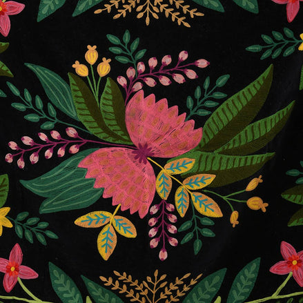 Velvet Threads Floral Throw 50 x 60