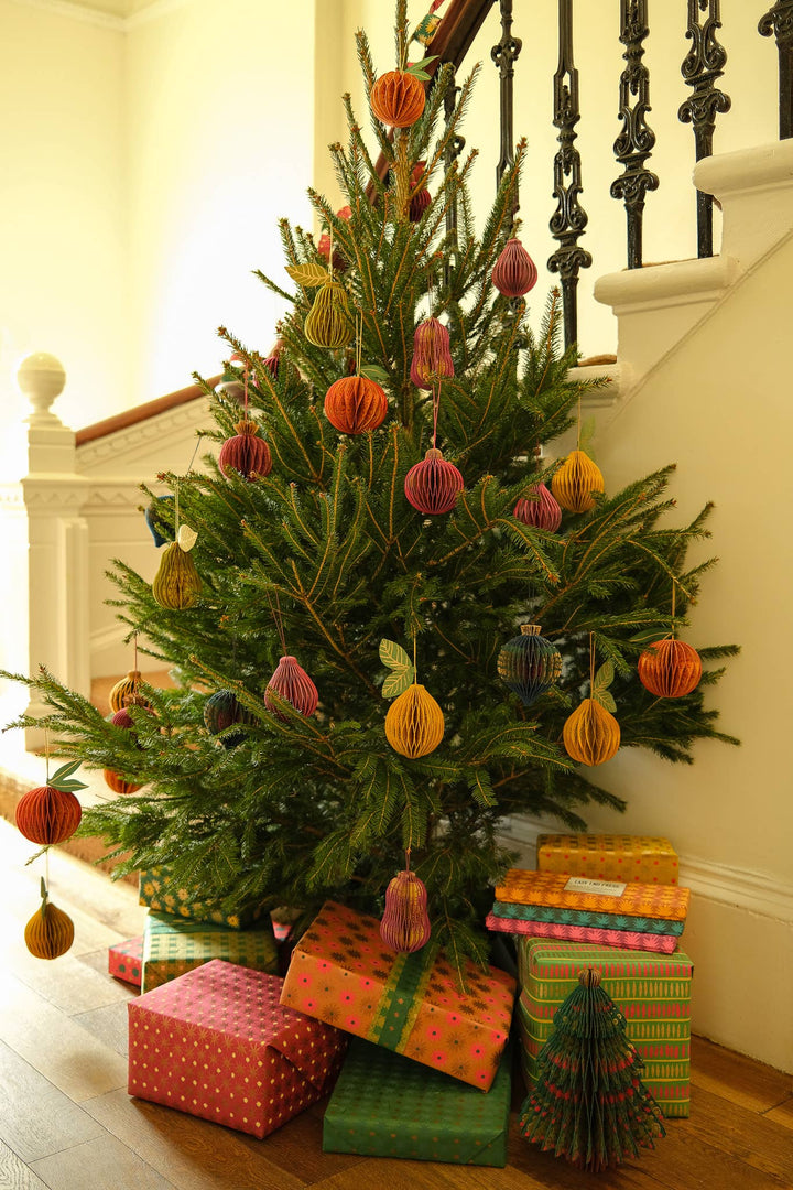 Lemon Honeycomb Ornament