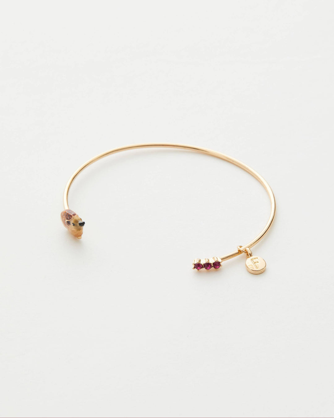 Enamel Hedgehog Bangle