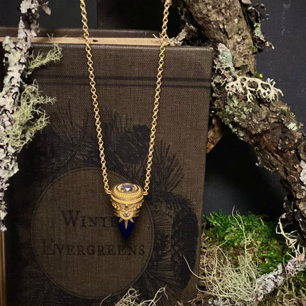 30" Lapis Locket