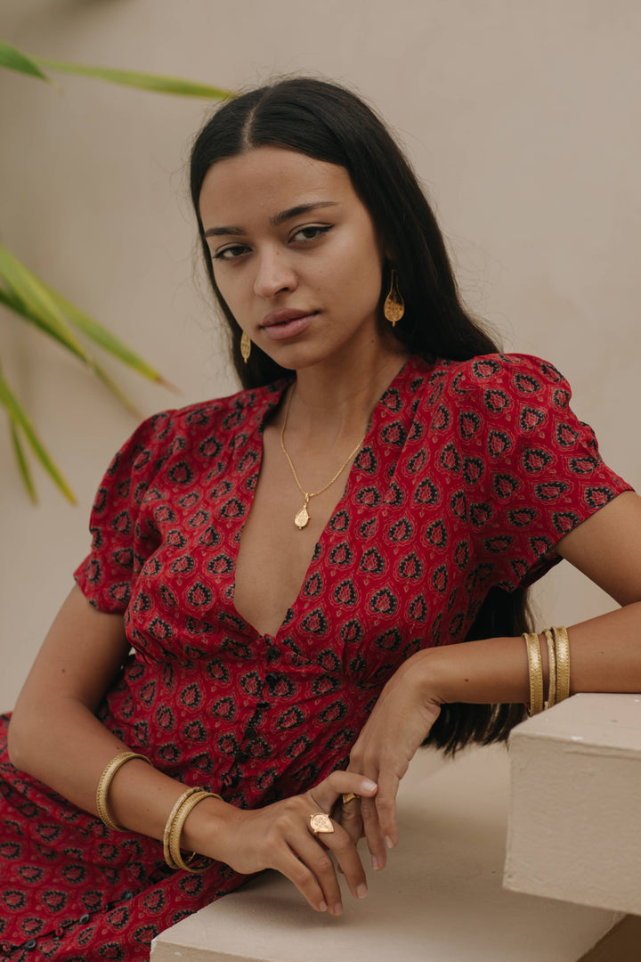 Nahla ring - 22k vermeil