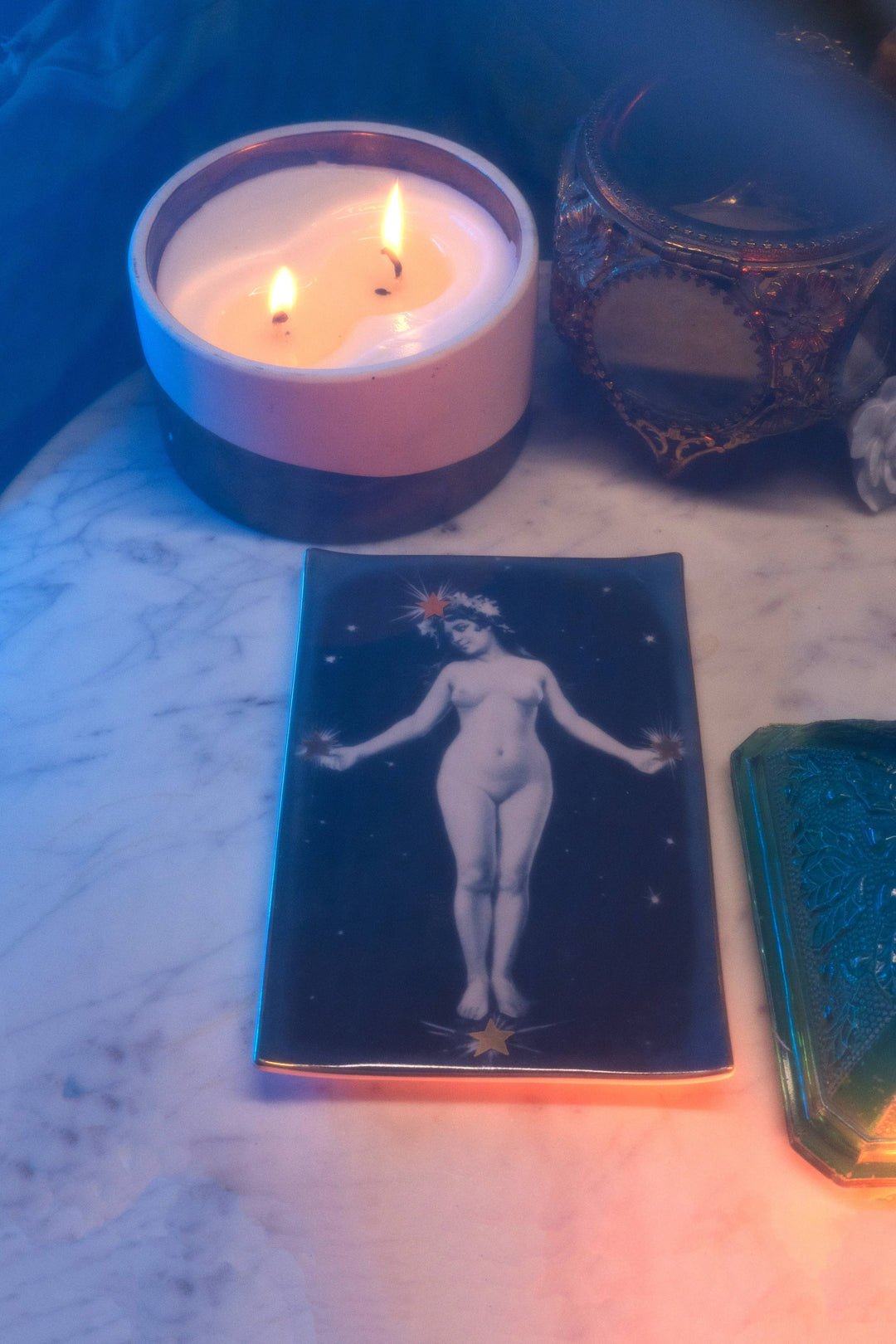 Star Lady Constellation Ceramic Tray