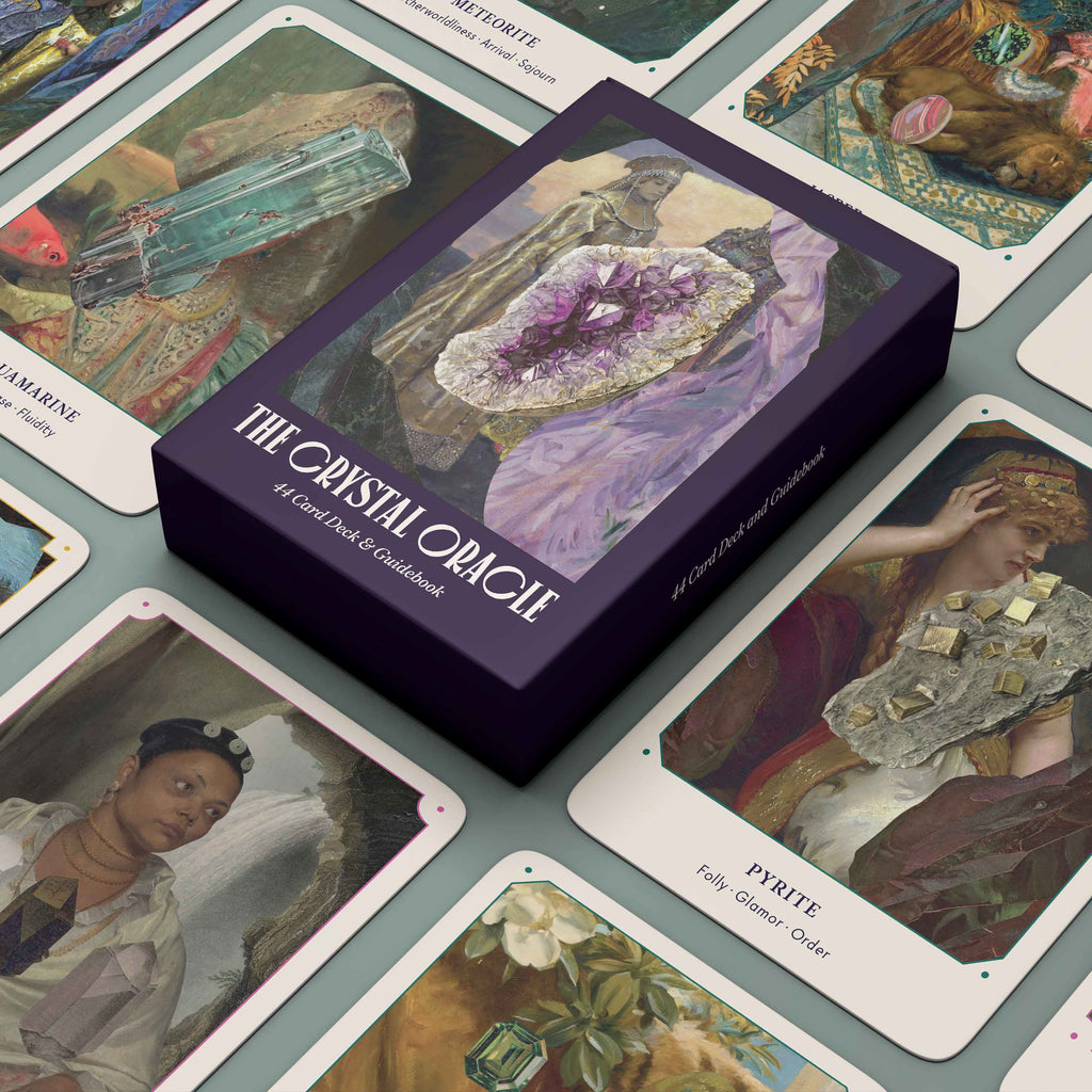 The Crystal Oracle: 44 Card Deck and Guidebook – Zingaro Floral