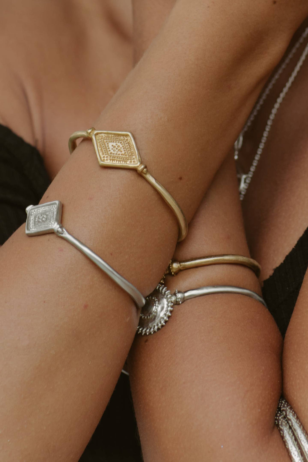 Kya Cuff - Brass