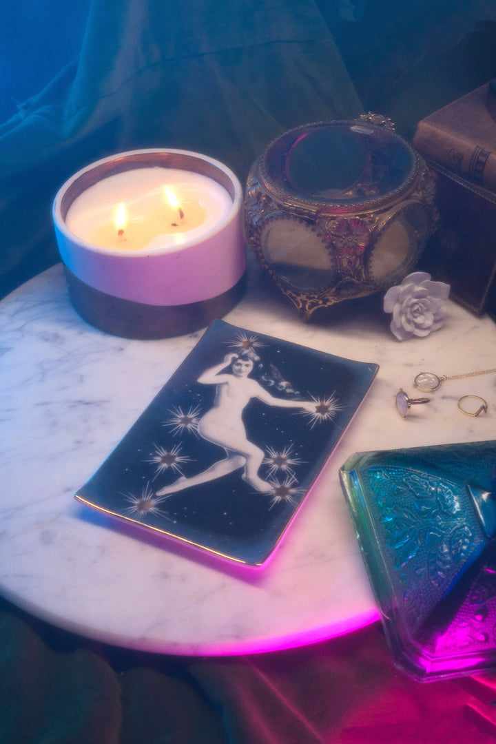 Star Lady Constellation Ceramic Tray
