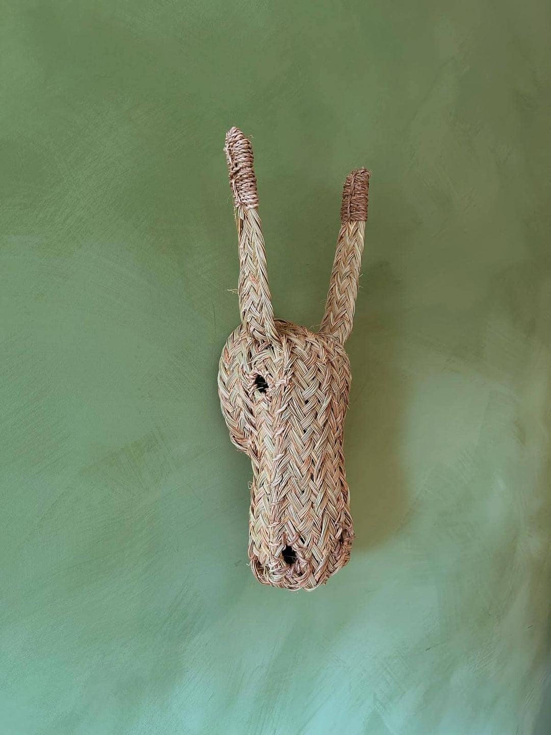 Woven Animal Head, Donkey