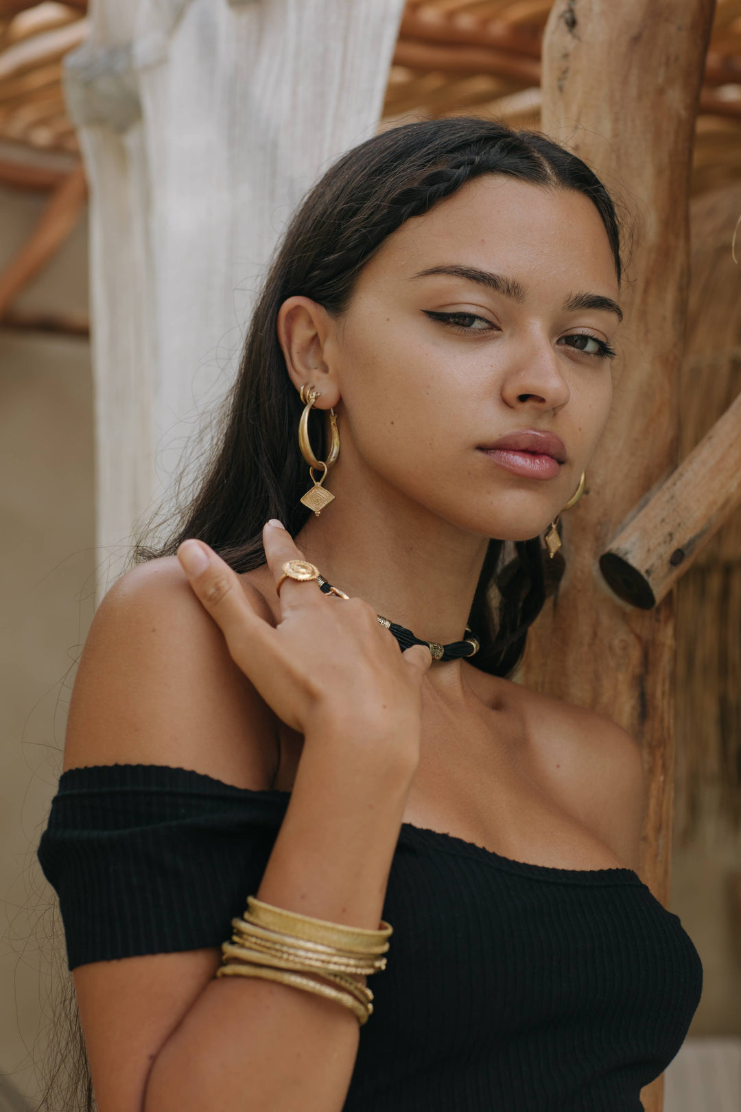 Kya Hoops - Brass