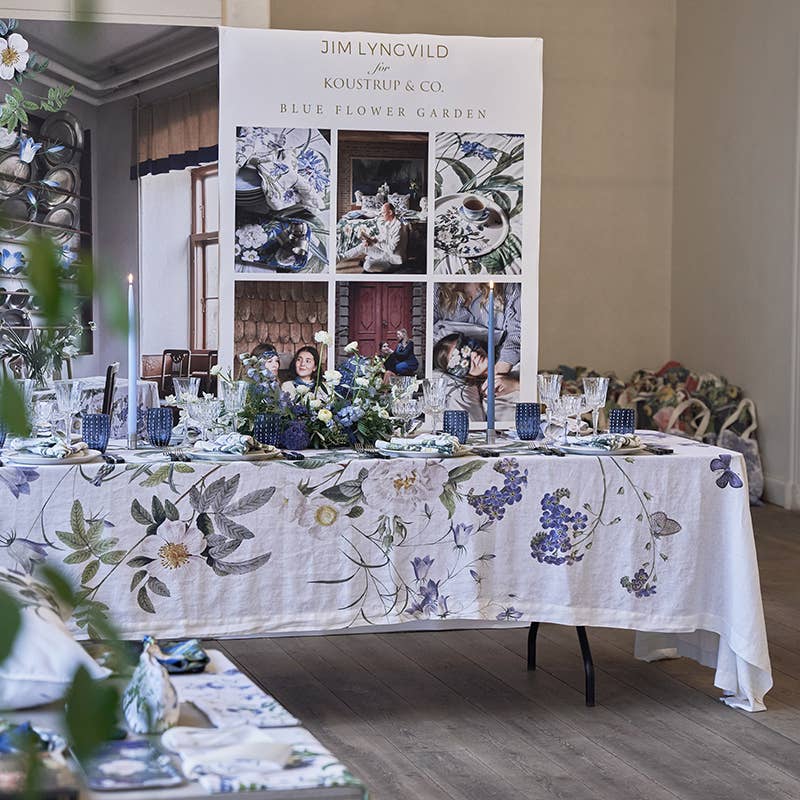 Blue Flower Garden