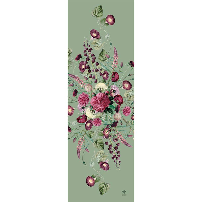 Blossom Garden - European linen table runner