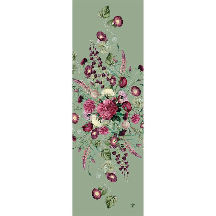 Blossom Garden - European linen table runner