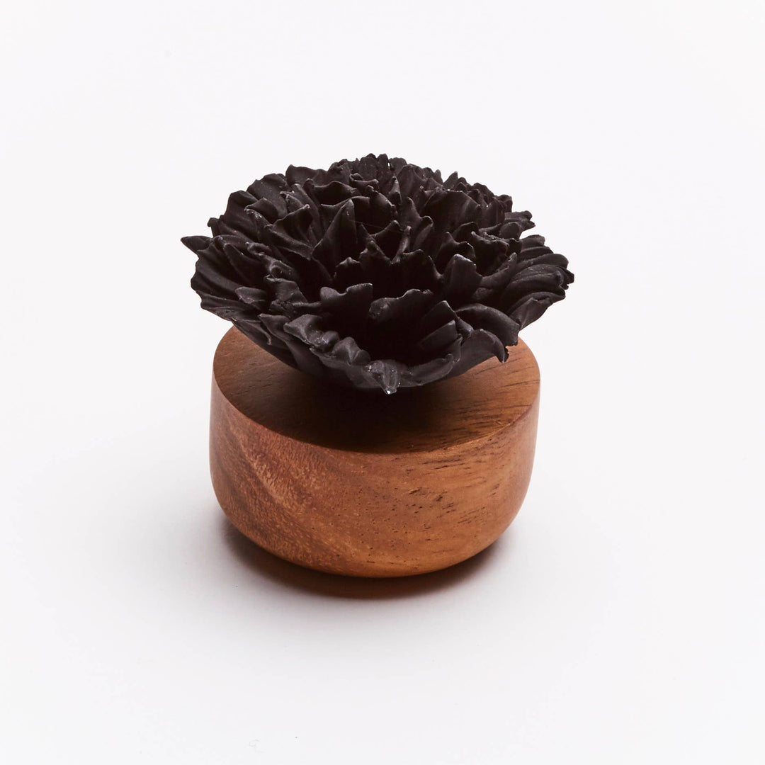 French Porcelain Diffuser - Carnation, Black