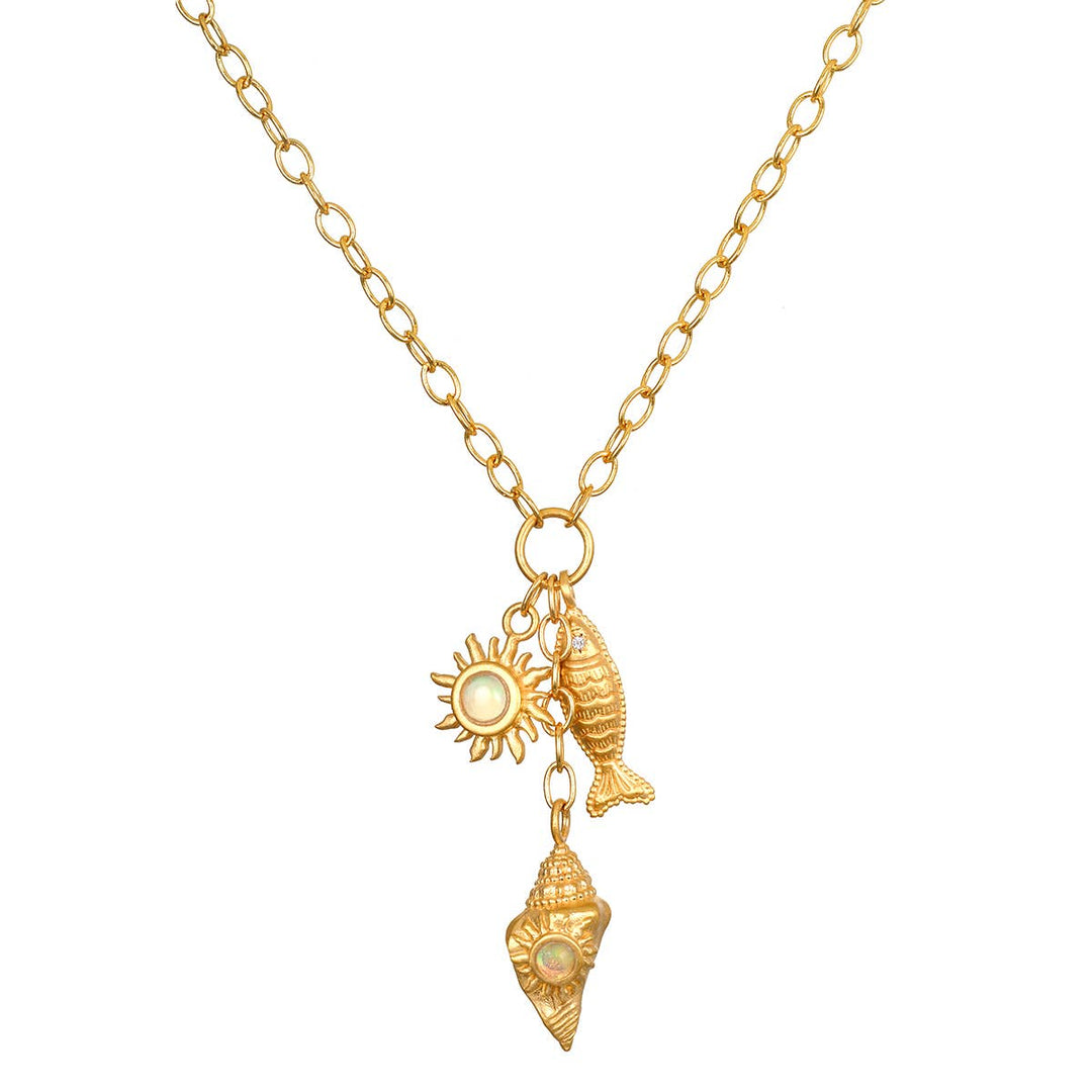 Ocean Charm Necklace