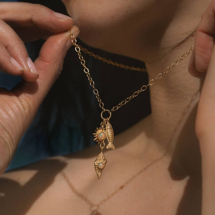 Ocean Charm Necklace