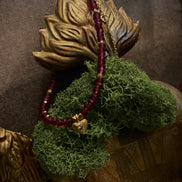 Healing Heart Red Onyx Heart Bracelet