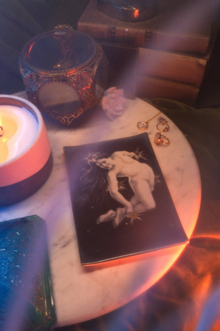 Star Lady Constellation Ceramic Tray