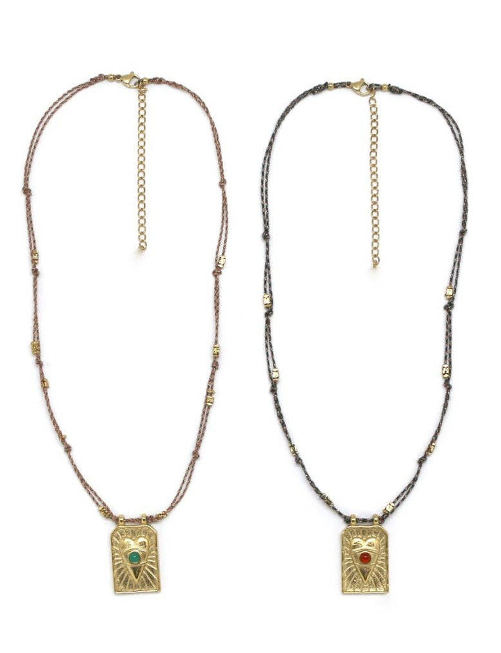 Delicate Gold Heart Charm Necklace